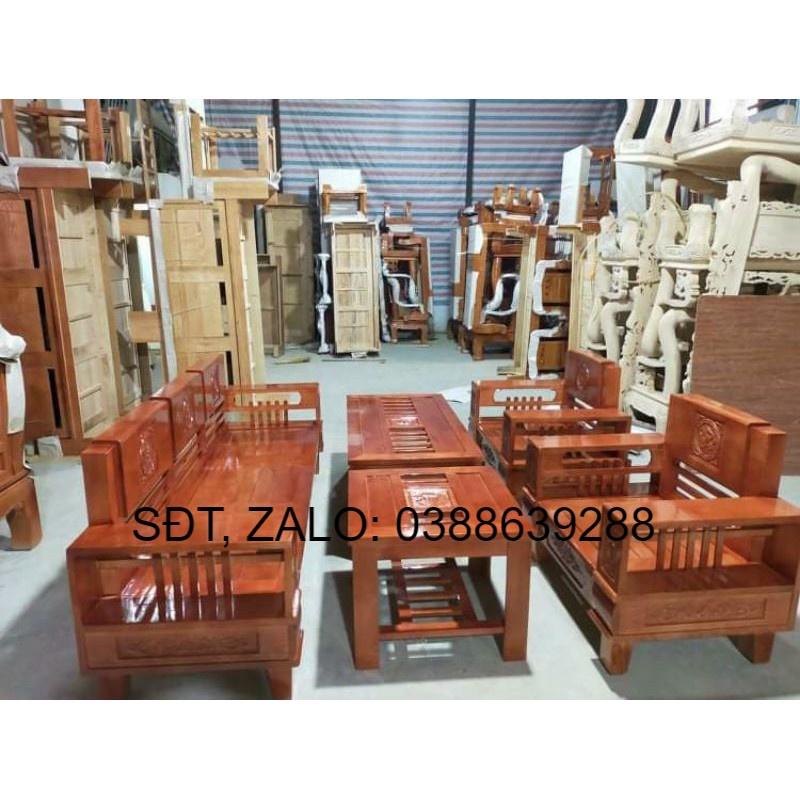 Bộ bàn ghế gỗ sồi giá thật