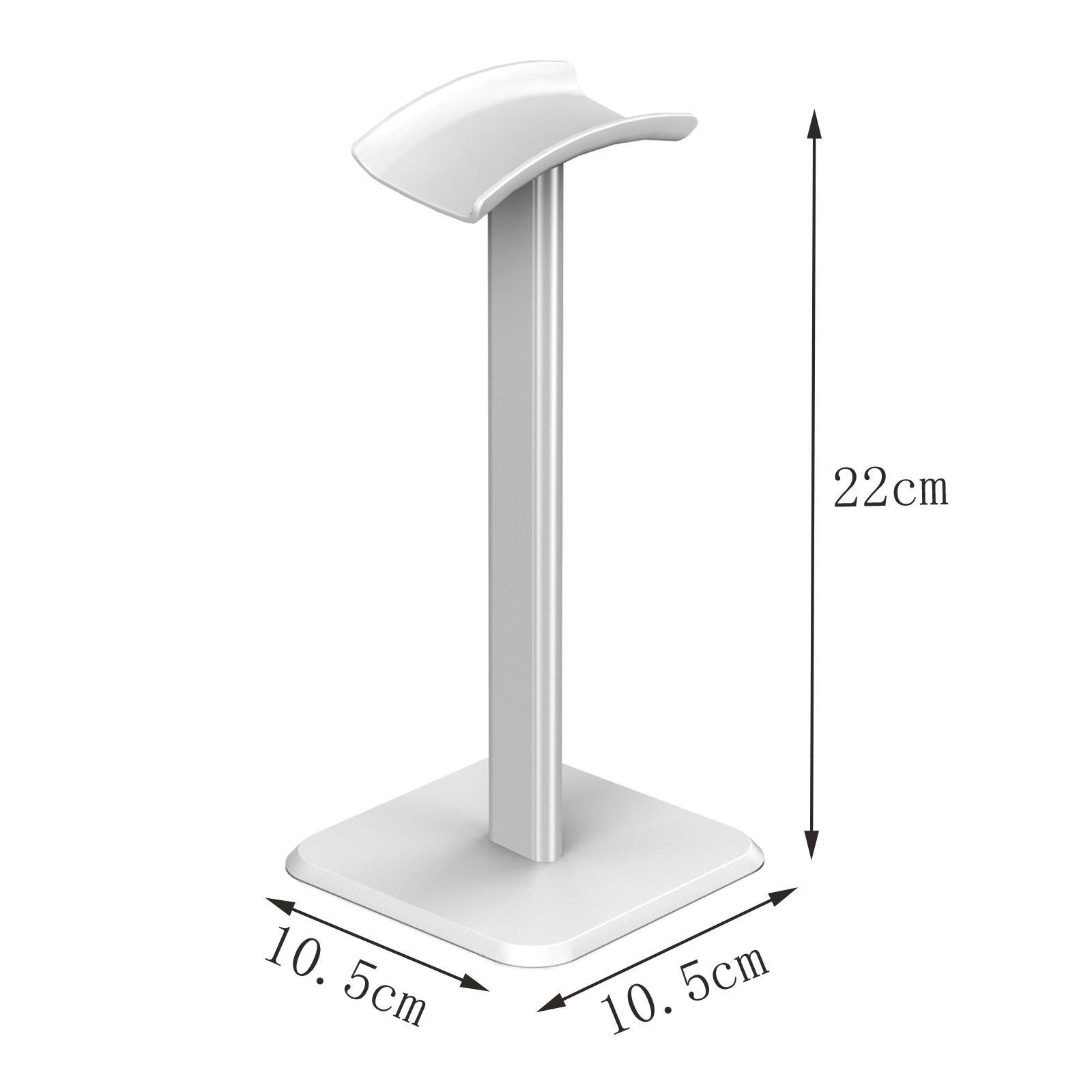 Universal Headphone Stand Desktop Display Solid Base Aluminum Bracket Headset Hanger for DJ Gamer PC Over Ear Headsets Gaming All Headphones