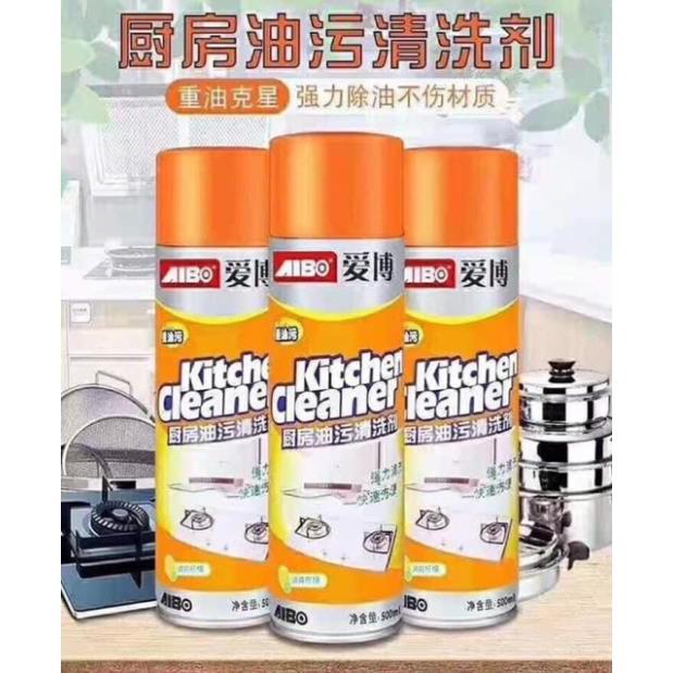 Bình Xịt Vệ Sinh Nhà Bếp Kitchen Clean - Xịt Bếp Cam Bọt