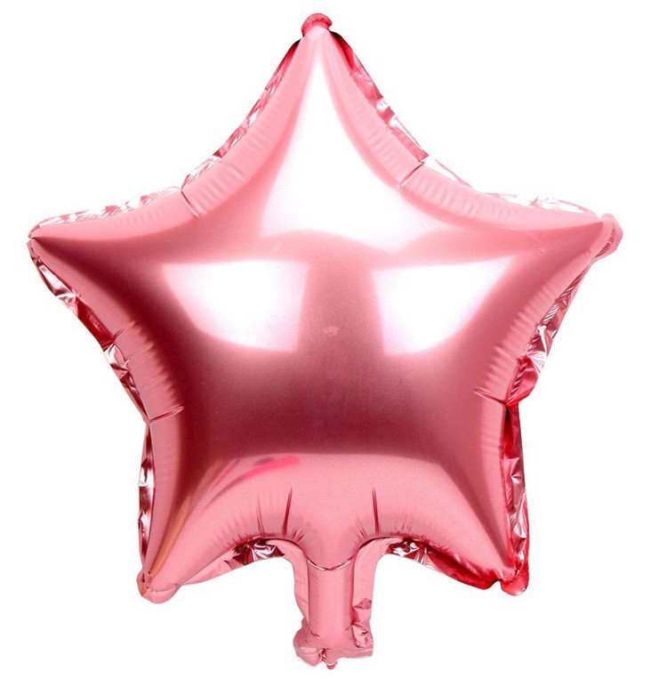 Bóng Hình Ngôi Sao Trang Trí Tiệc Nhiều Màu - Star Foil Balloons PTD33