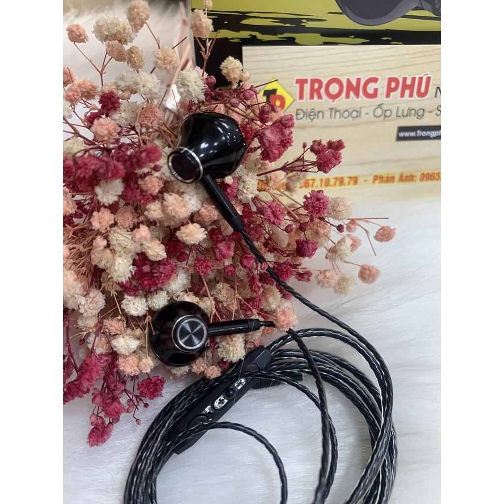 Tai nghe dây BOROFONE CM4 - Tai nghe chống rối, có mic đàm thoại - Hàng chất lượng, chính hãng