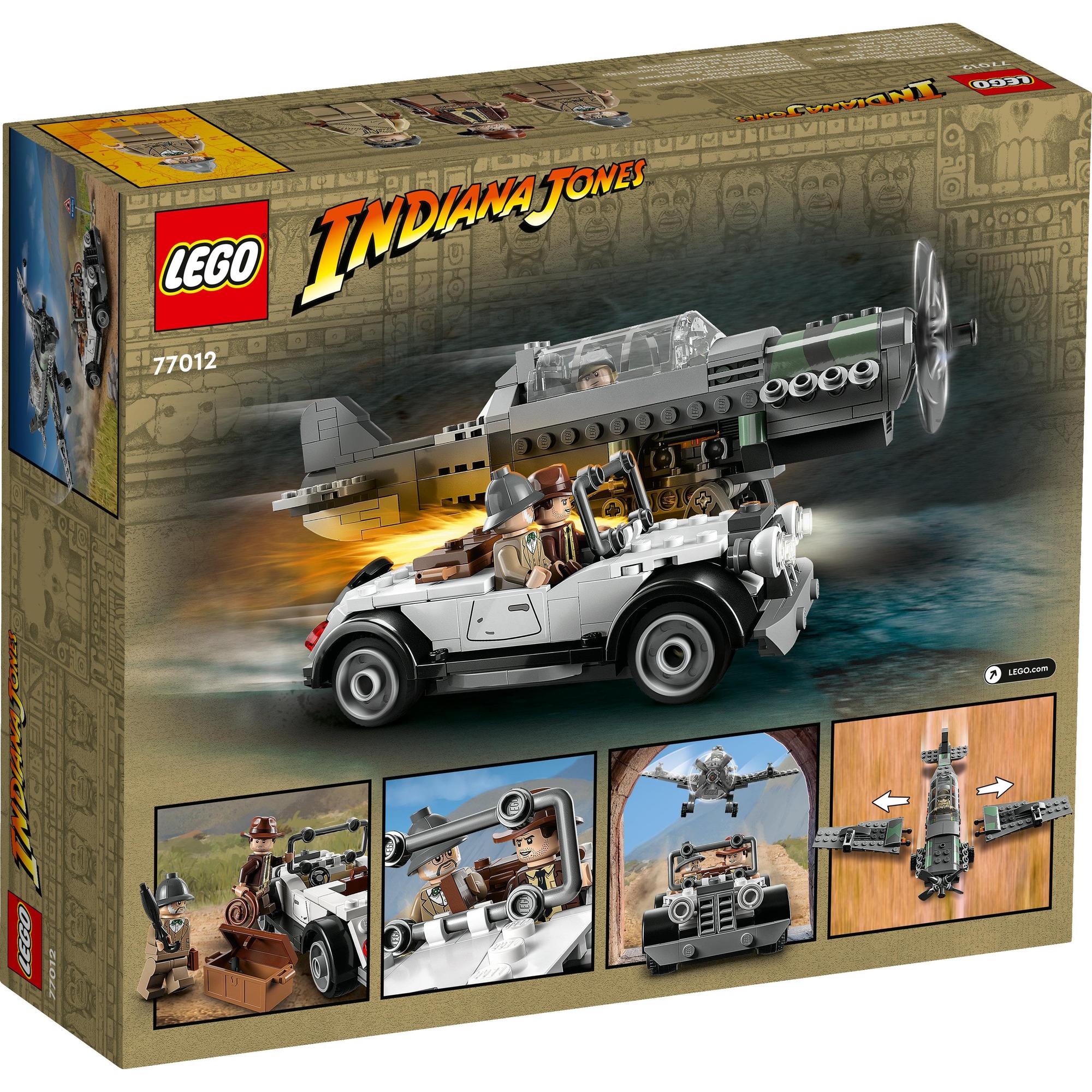 LEGO Indiana Jones 77012 Cuộc Rượt Đuổi Phi Cơ Chiến Đấu (387 chi tiết)