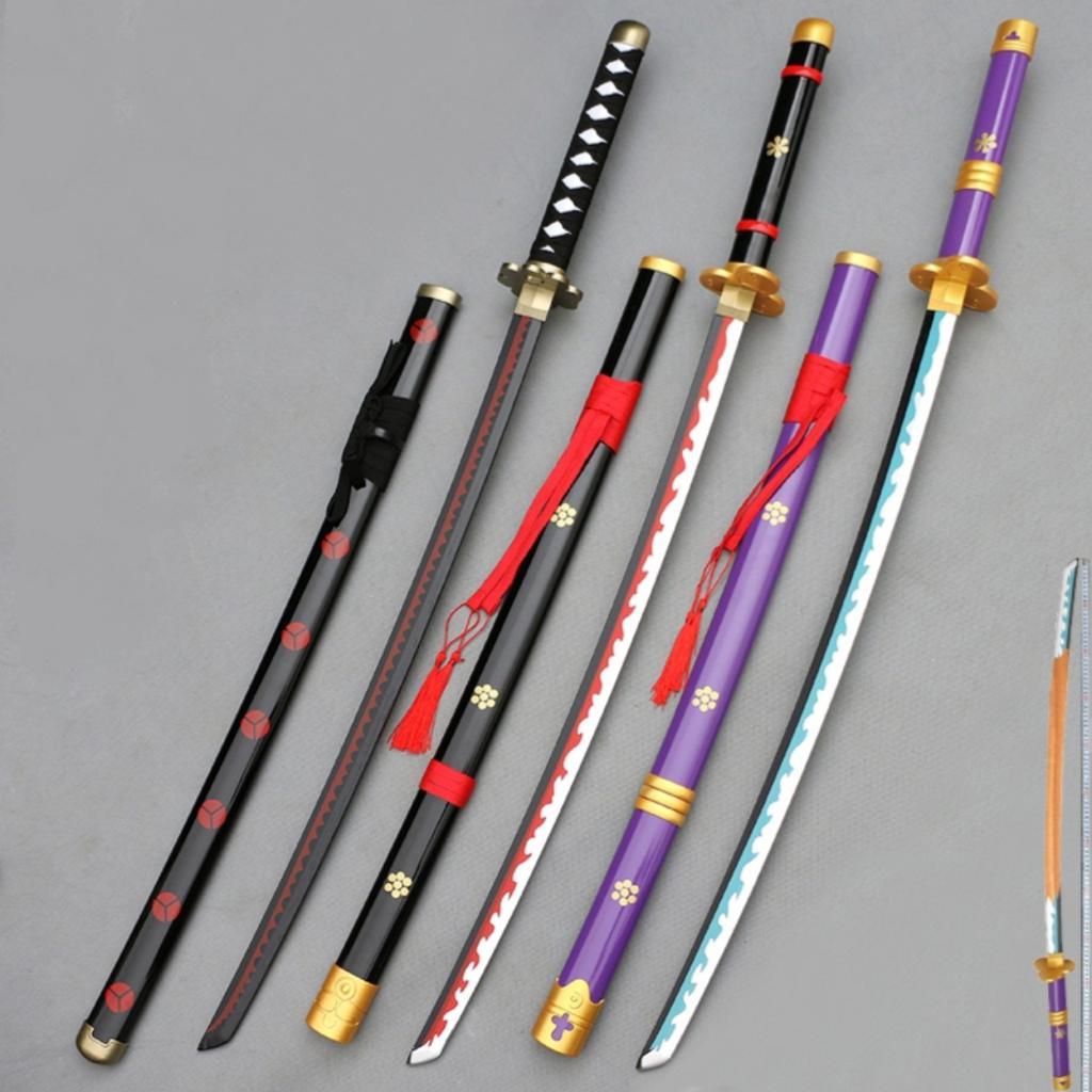 Đạo cụ Cosplay các nhân vật trong One Piece thanh Enma, Ame, Nidai, Shusui, Wado và Kikoku của Law (có quà tặng kèm)