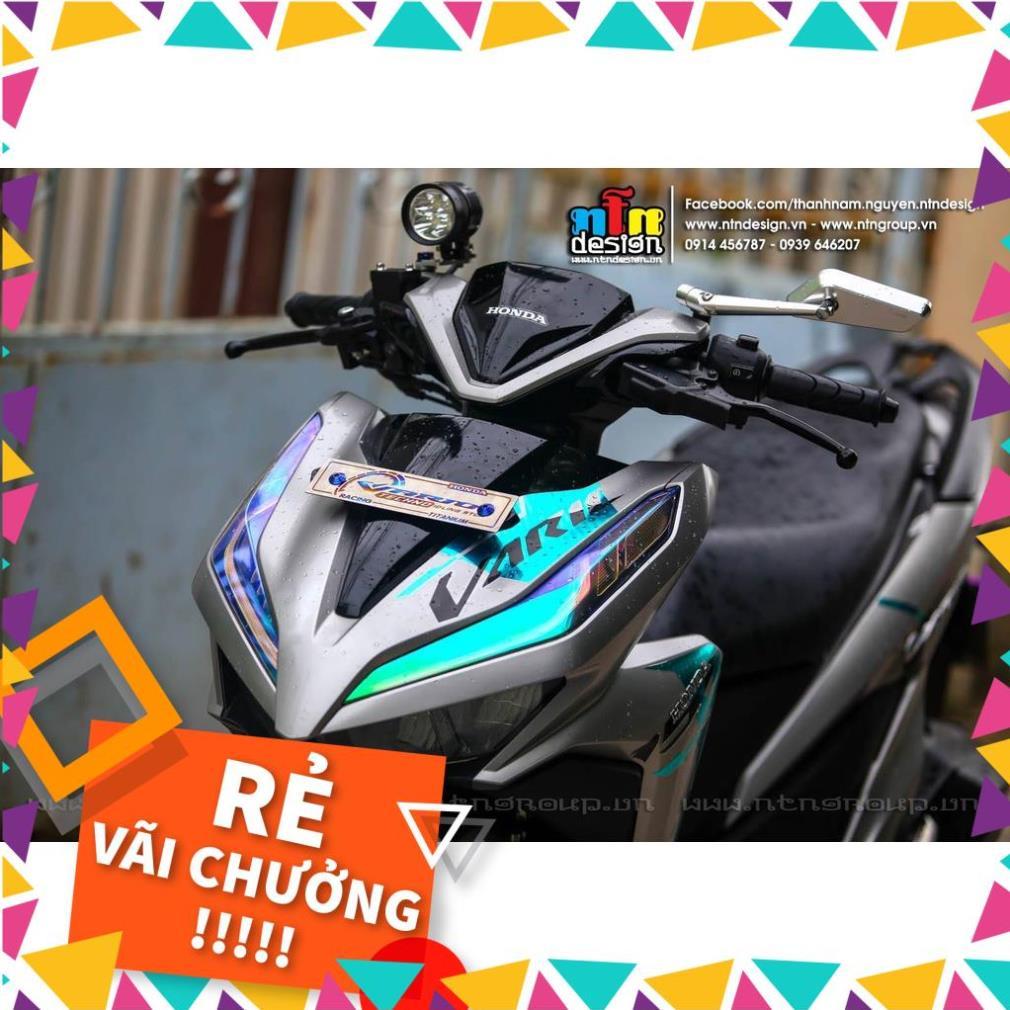 Tem Rời Vario Mẫu Malay Bạc Xanh