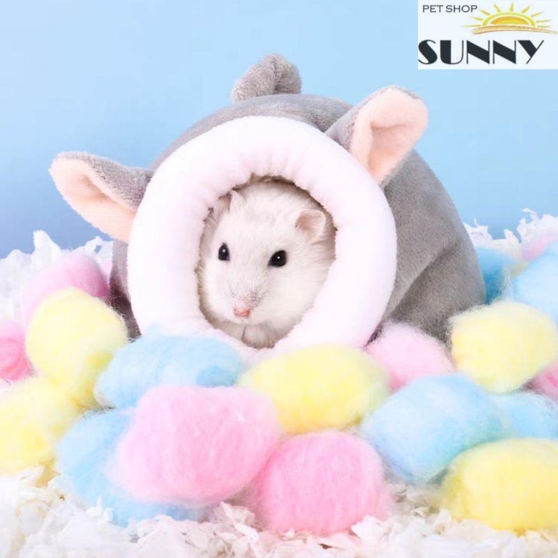 Nệm gòn lót ổ giữ ấm, trang trí nhà ngủ hamster, sóc