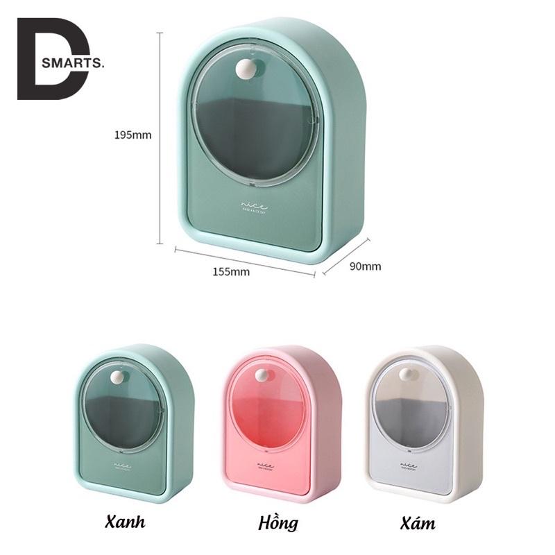 Hộp đựng bông tẩy trang GẮN TƯỜNG