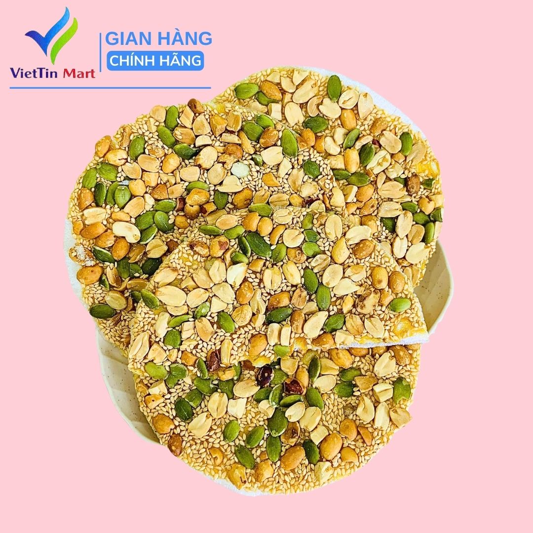 Kẹo Đậu Phộng Mix Hạt Bí Xanh VietTin Mart