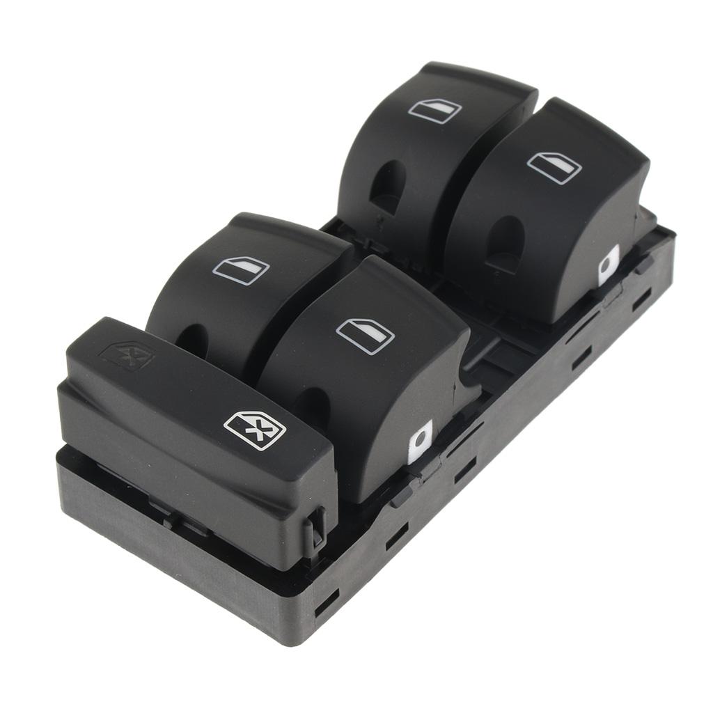 Switch Electronic Window Lifter Switch Button for A3 A6 S6 C6 Allroad Q7 RS6 4F0959851F Black