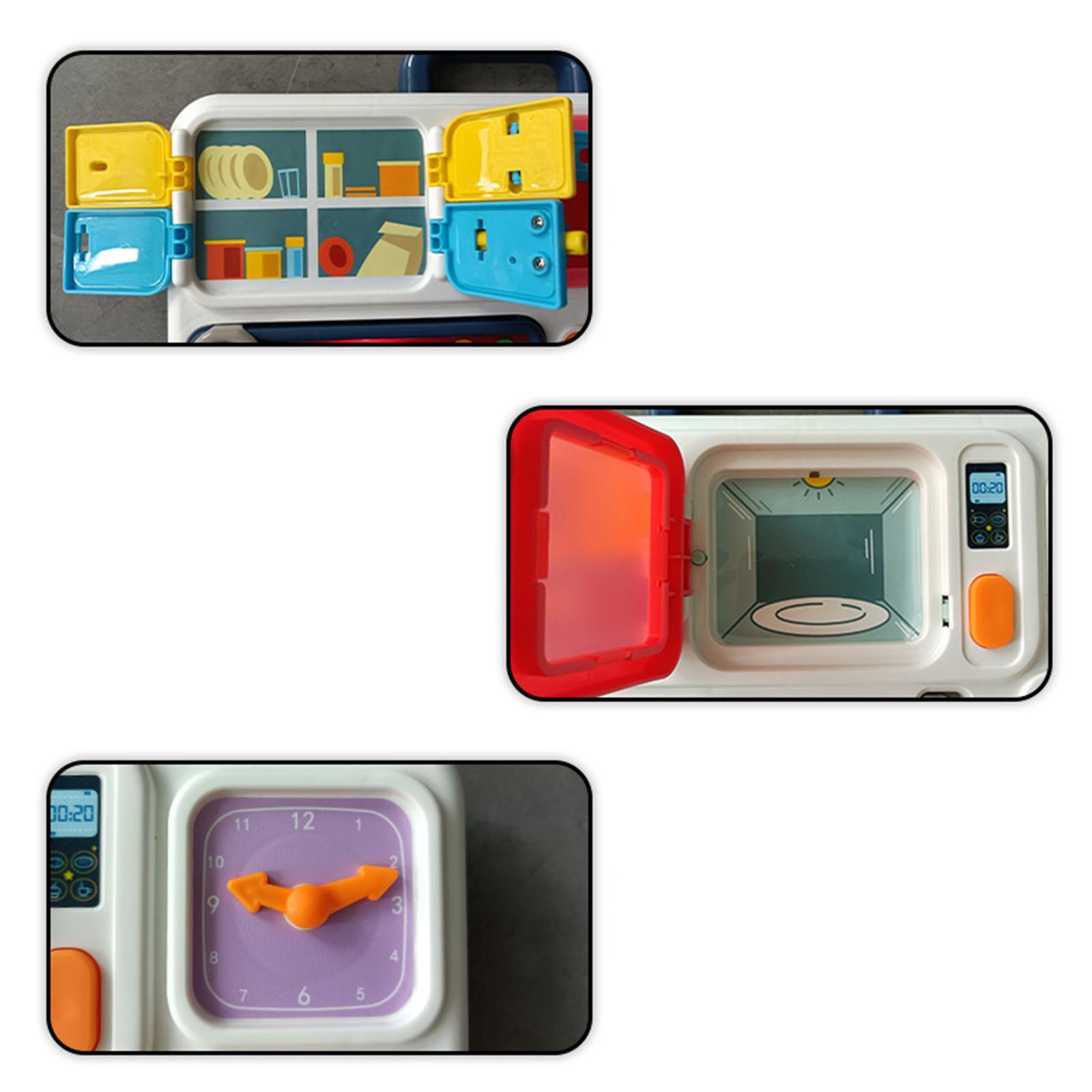 Busy Board Simulation Kitchen Pretend Cooking Toys for Birthday Gift Preschool Boys Girls Children Learning Activities