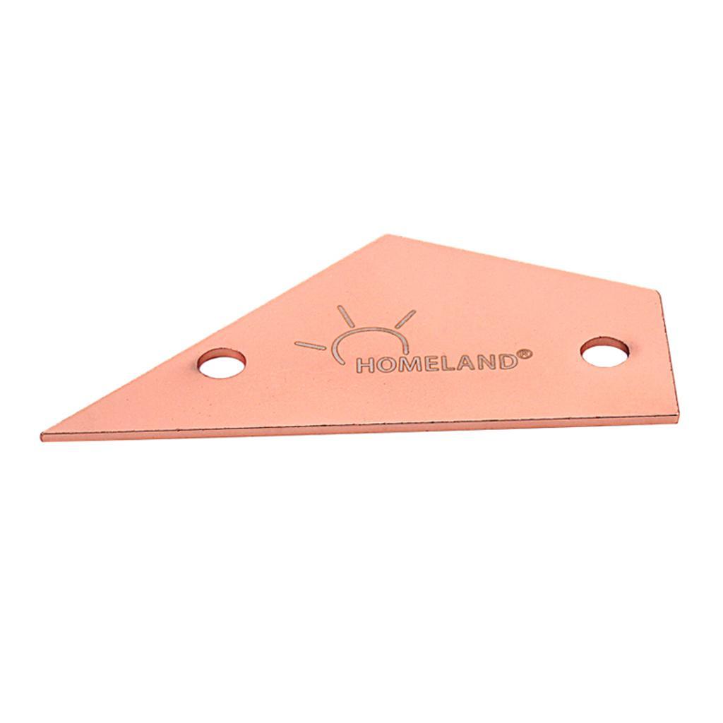 Fret Rocker Metal Fret Guitar Luthier Tool Supplies Rose Gold