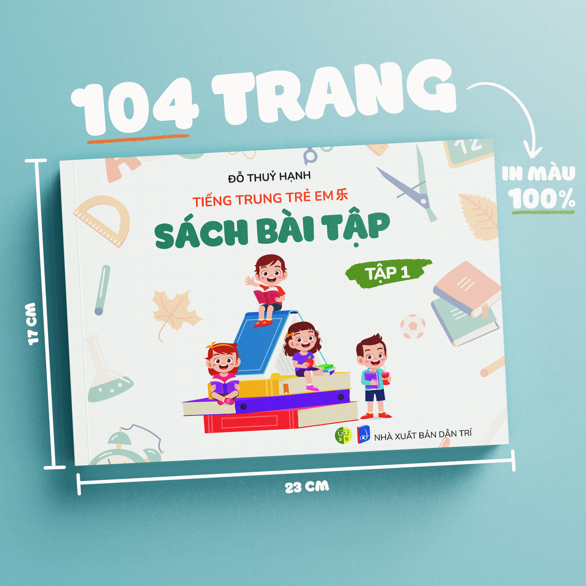 Combo 8 cuốn sách: Tiếng Trung trẻ em 乐 tập 1 + 2 - Tặng trò chơi giáo dục trực tuyến, Tặng khoá phát âm chuẩn tiếng Trung