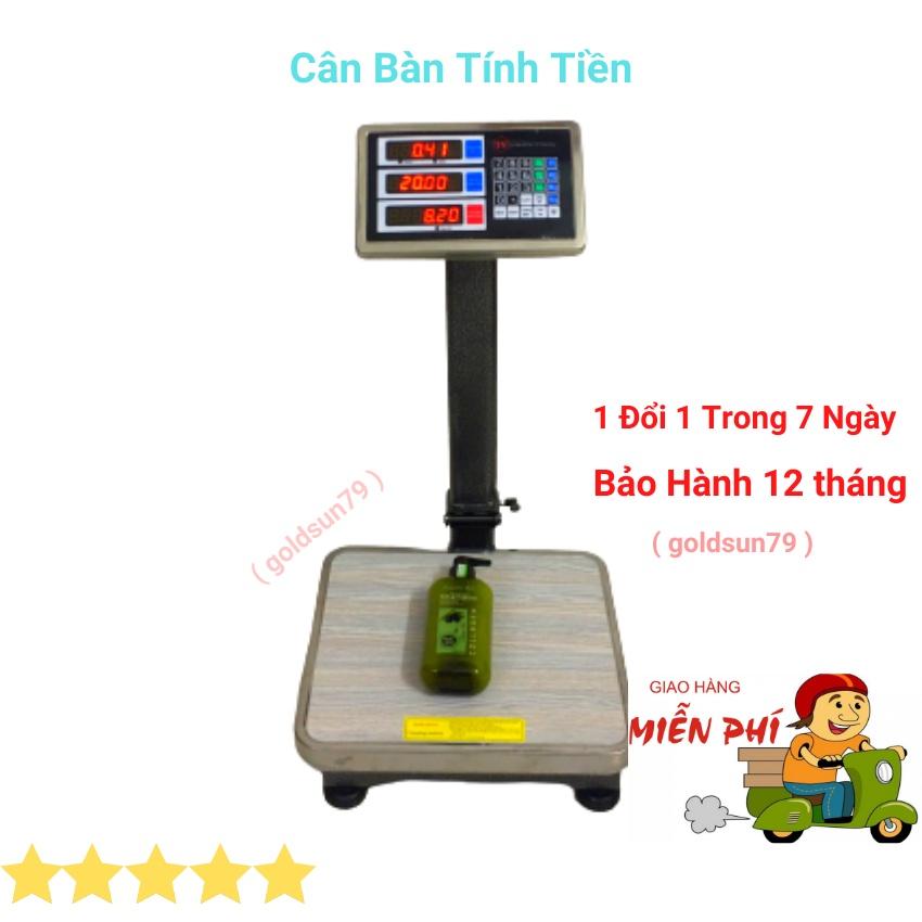 Cân tính tiền điện tử cân bàn 60kg dùng cho cân  hoa quả, thực phẩm ( bảo hành 24 tháng )