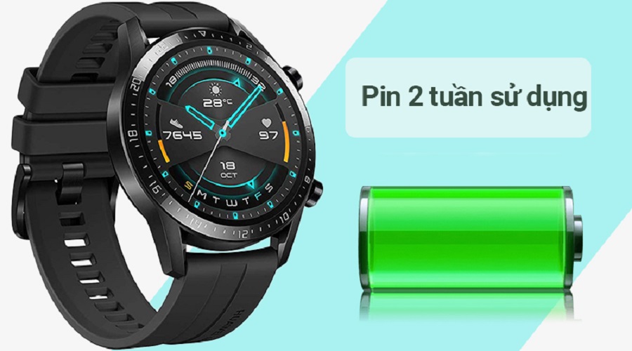 Đồng hồ thông minh Huawei Watch GT 2 46mm chính hãng