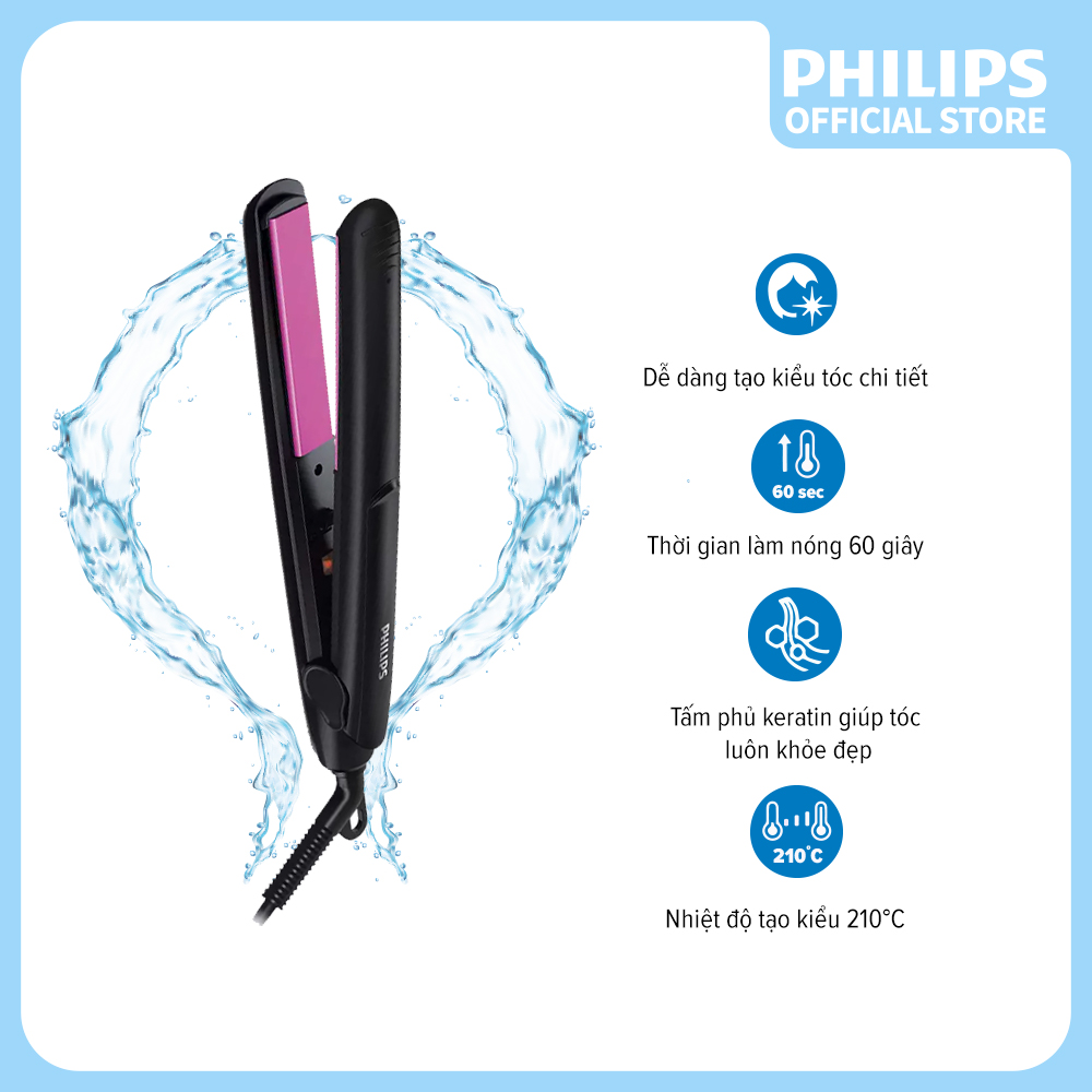 Máy ép tóc Philips HP8401/00 - Sử dụng dễ dàng - An toàn - Chính hãng