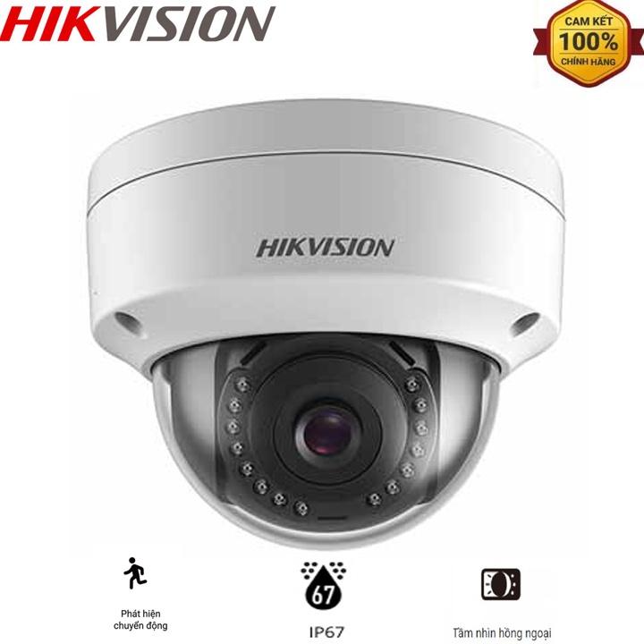 Camera Ip bán cầu Hikvision DS-2CD2121G0-I,DS-2CD2121G0-IS chuẩn nén 265+,chống nước,hỗ trợ khe cắm thẻ nhớ lên tới 128G - Hàng Chính Hãng