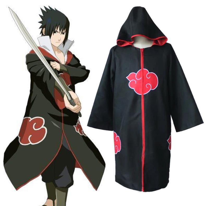 XẢ KHO - Áo Choàng Hóa Trang Nhân Vật Anime Akatsuki Itachi - mẫu mới