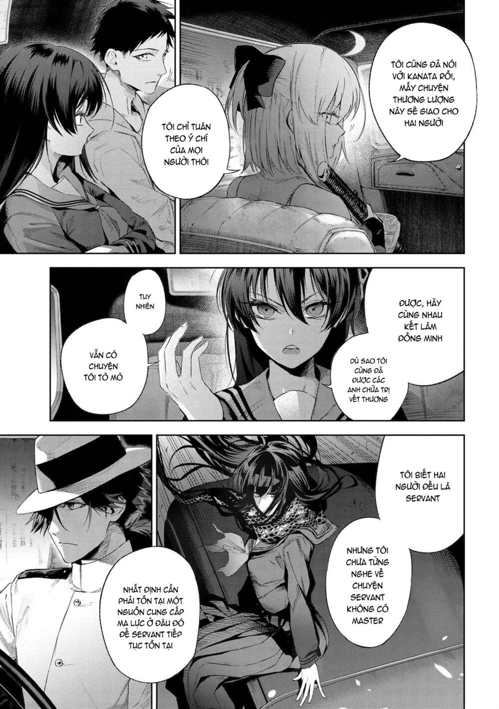 Fate/Type Redline - Truyền Kỳ Về Chén Thánh Đế Đô chapter 16.3 3