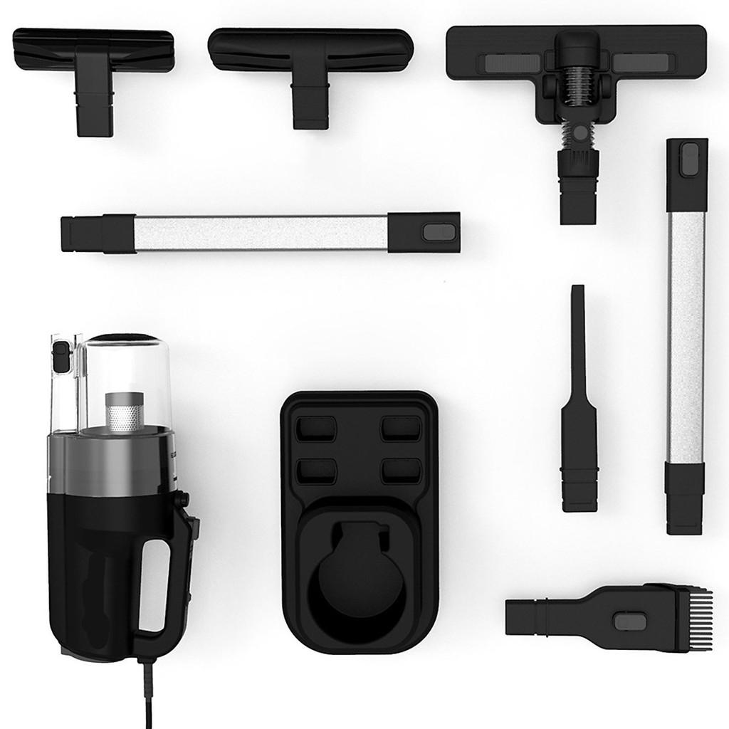 Máy hút bụi Lock&Lock cầm tay ENV336BLK 400w - Hàng chính hãng có dây, lực hút mạnh, đa dạng đầu hút, gọn nhẹ - Hapos