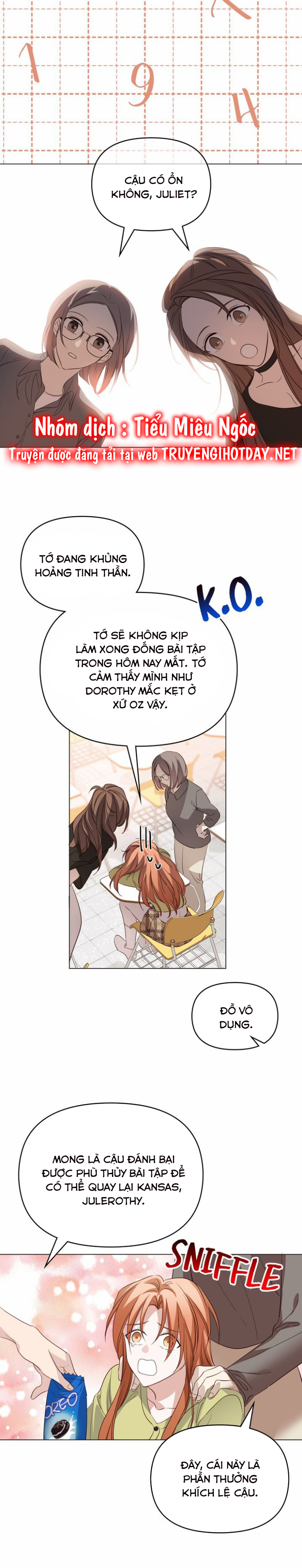 juliet, chúng ta không phải ở kansas đâu! chapter 21 8