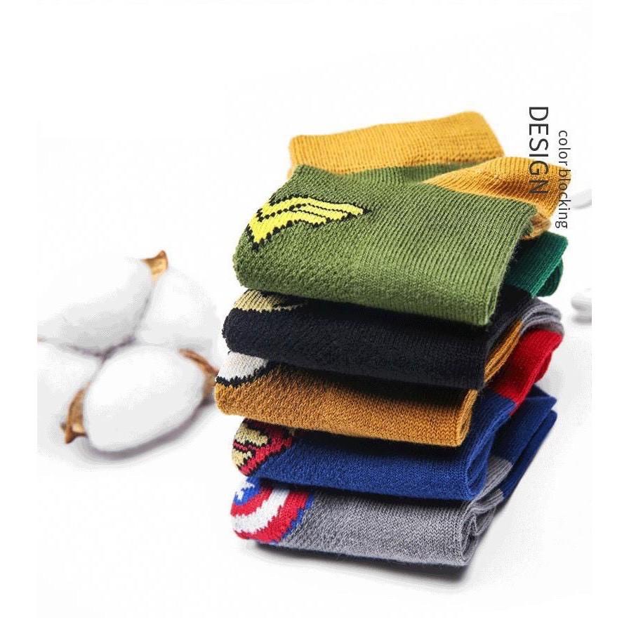 Set 10 Đôi Tất Siêu Nhân Cho Bé