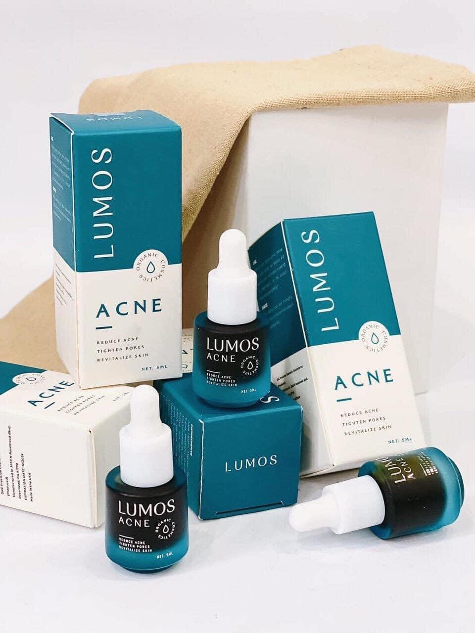 Serum Lumos Acne Hỗ Trọ Giảm Mụn,Giảm Dầu Nhờn Lọ 5ml Mẫu Mới 2023