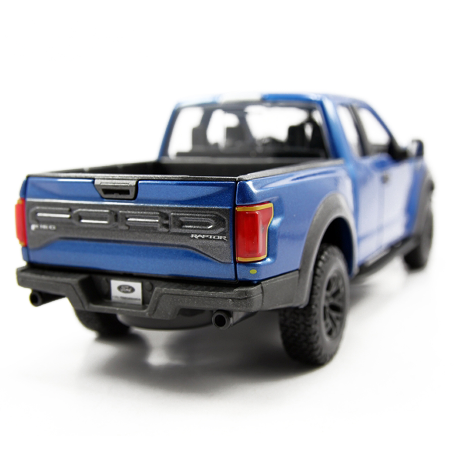 Mô Hình Xe Ford Raptor F-150 Special 2017 Blue 1:24 Maisto MH-31266