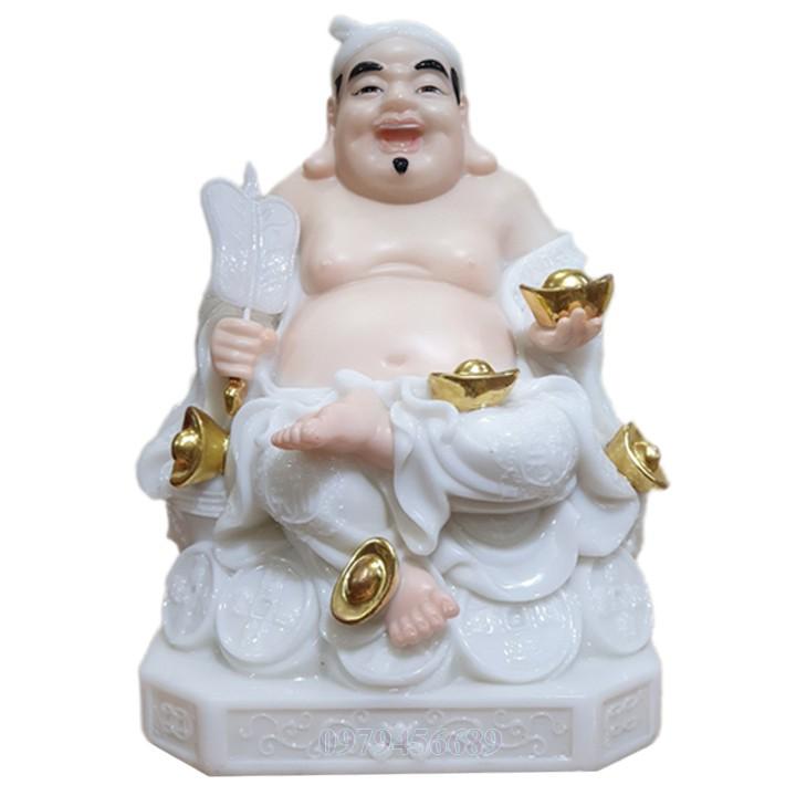 Cặp tượng thần tài ông địa đá cao cấp 12 inch - M2