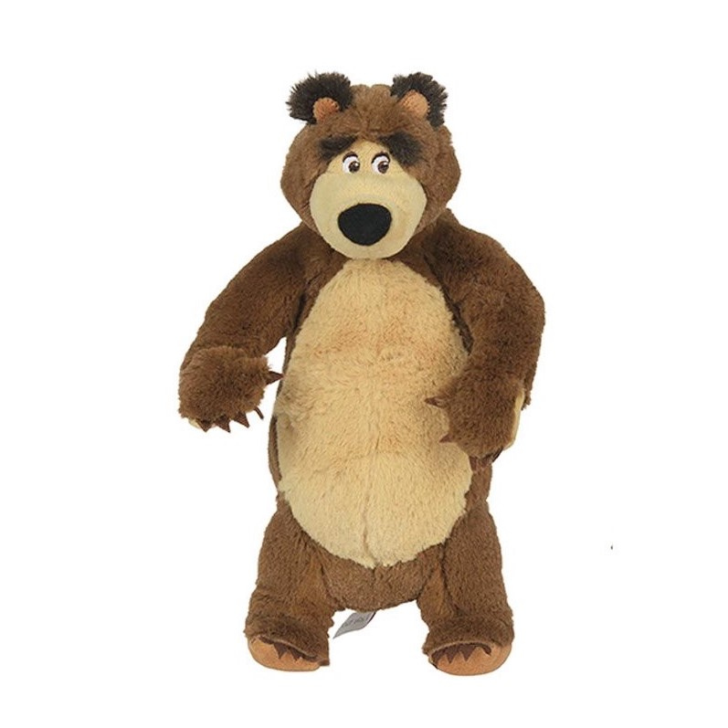 Đồ Chơi Gấu Bông Dành Cho Bé MASHA AND THE BEAR Masha Plush Bear 109301071 _ Giao 1 Con Gấu Bông Mẫu Ngẫu Nhiên - Đồ Chơi Simba Chính Hãng (25 cm)