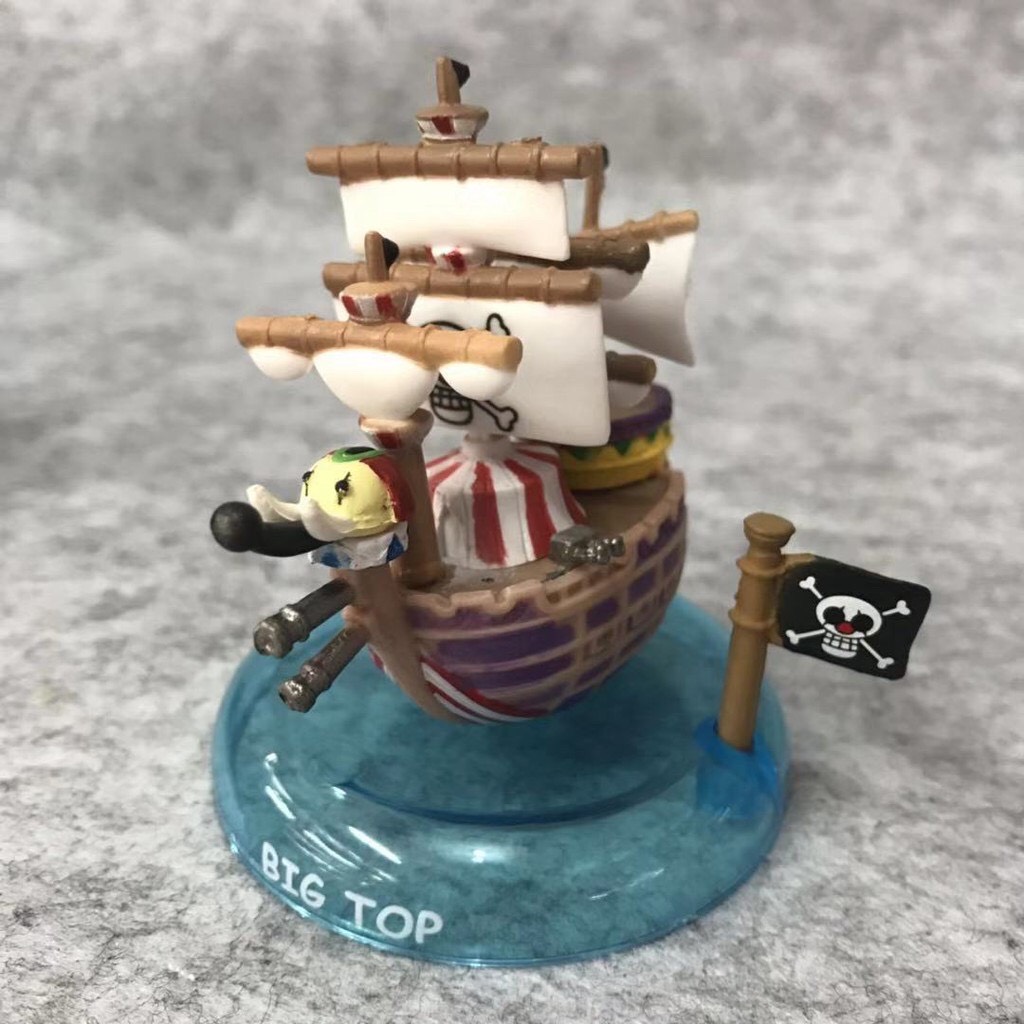 Set 6 Mô Hình Thuyền Trong Phim Hoạt Hình - One Piece