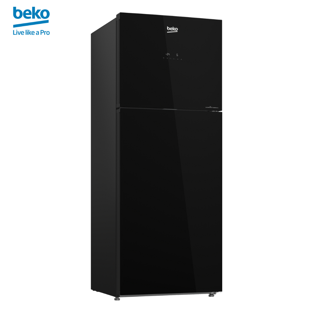 Tủ Lạnh 2 Cửa Ngăn Đá Trên BEKO Dung Tích 375 Lít, Ngăn Đông Mềm -3°C Giữ Thực Phẩm Tươi Lâu - RDNT401E50VZHFSGB - Hàng Chính Hãng