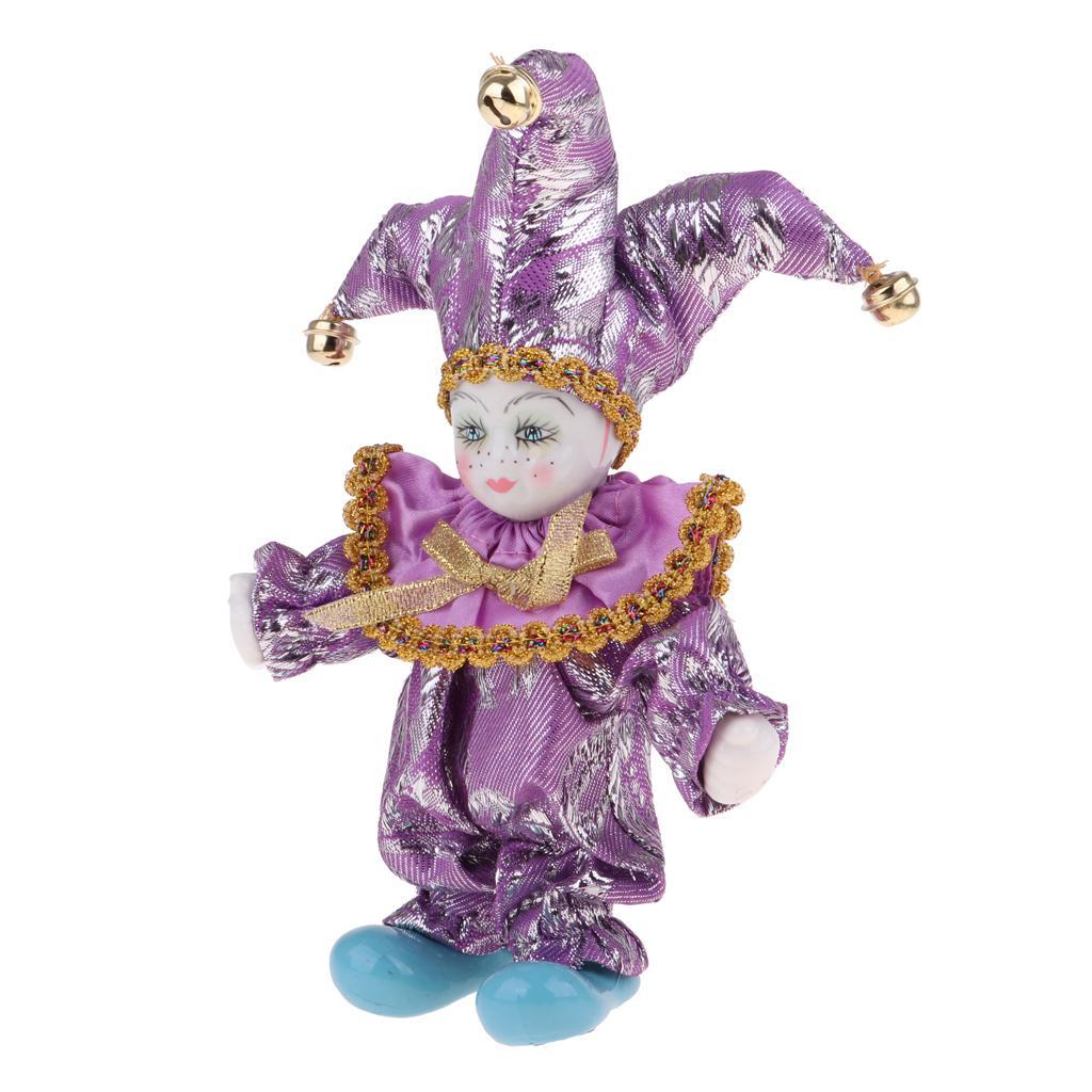 Sweet Porcelain Triangel Doll Figures Delicate Artware for Valentine Gift #A