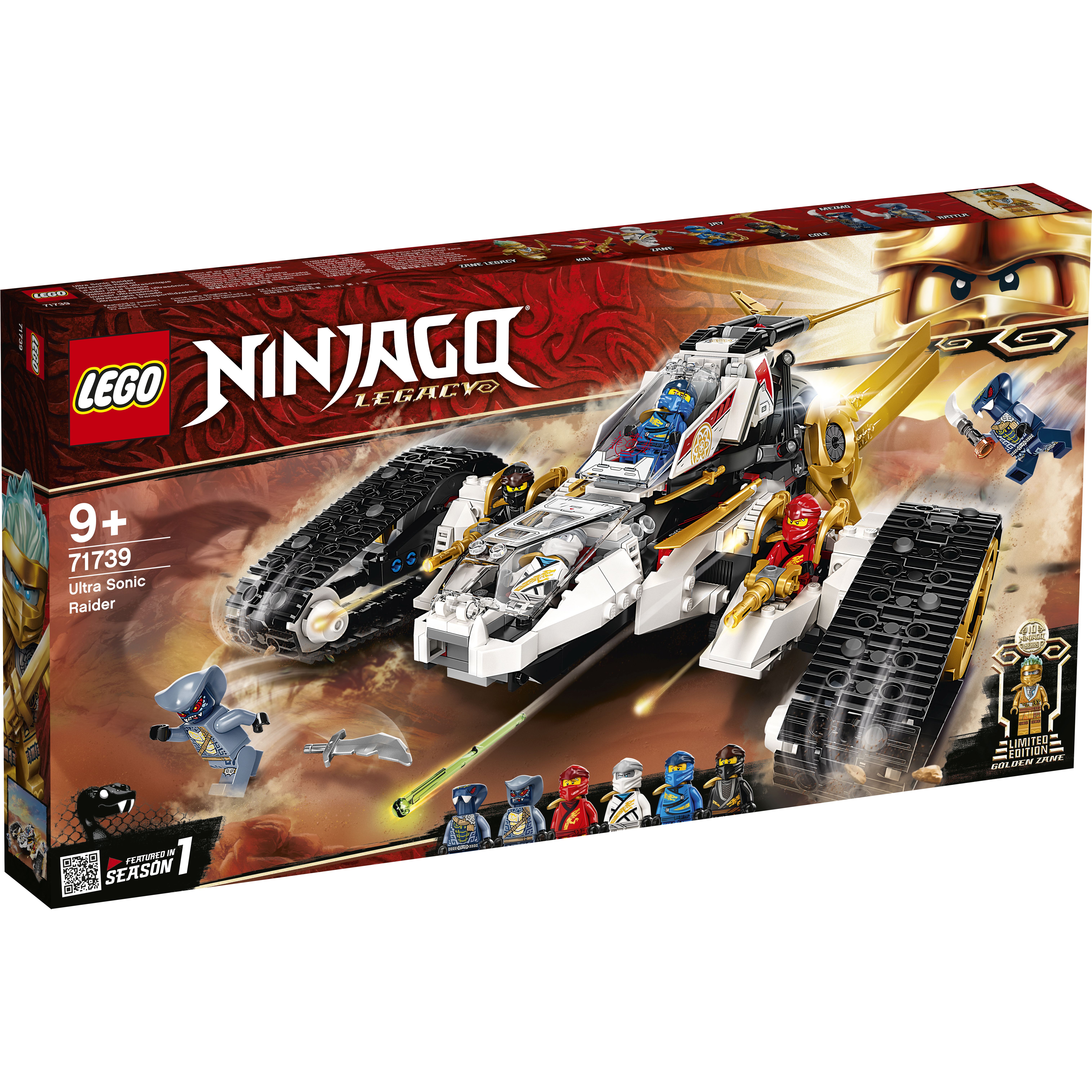 LEGO Ninjago 71739 Xe đua địa hình sóng âm