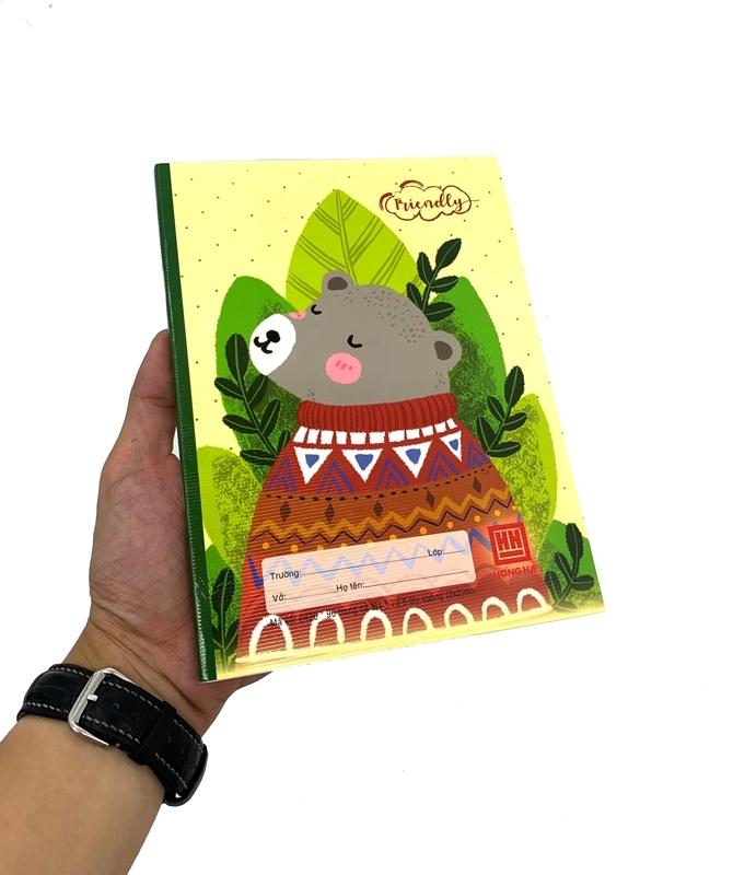 Vở Class Friendly Animal - 5 Ô Ly 96 Trang ĐL 100g/m2 - Hồng Hà 0420