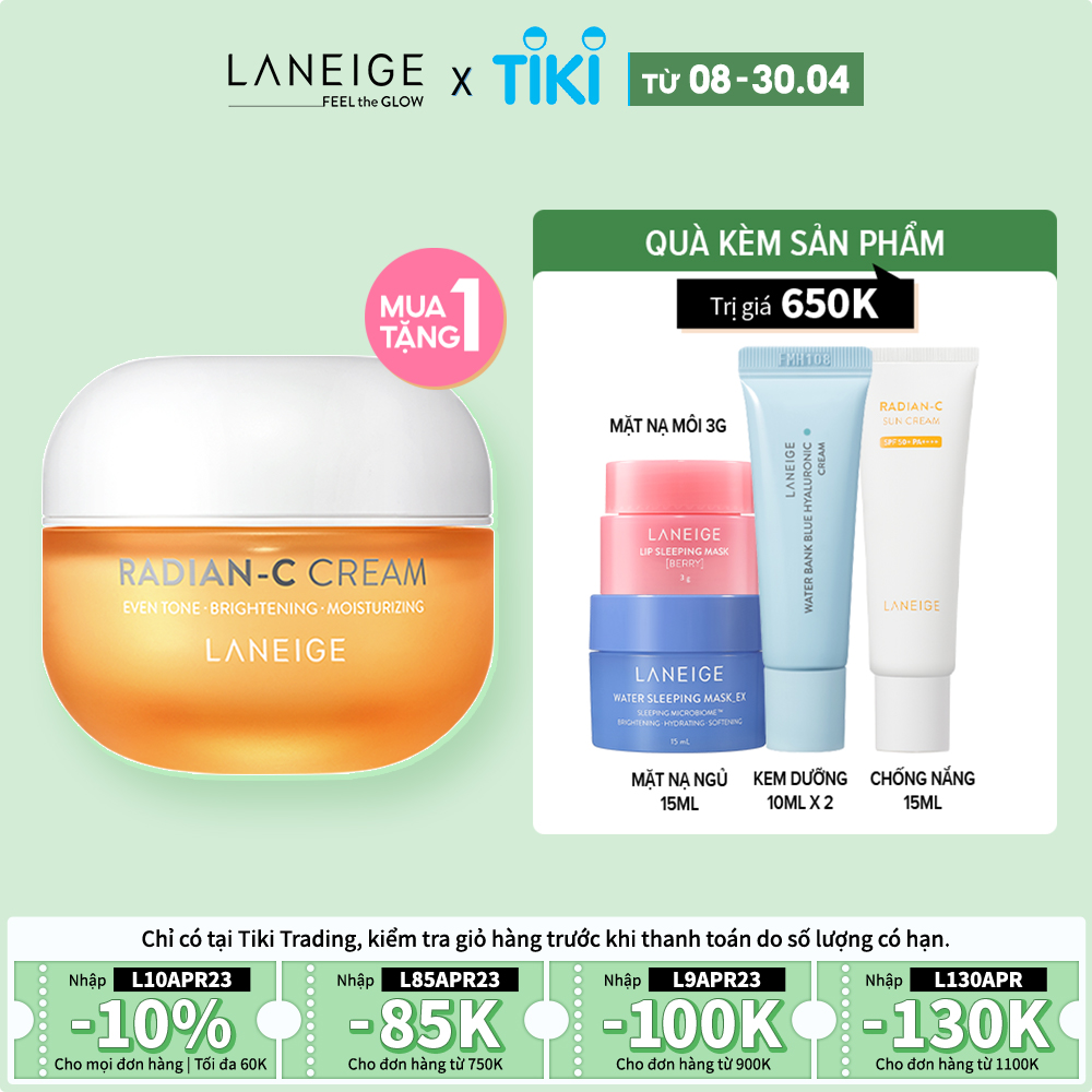 Kem Dưỡng Sáng Da Laneige Radian-C Cream 30ml