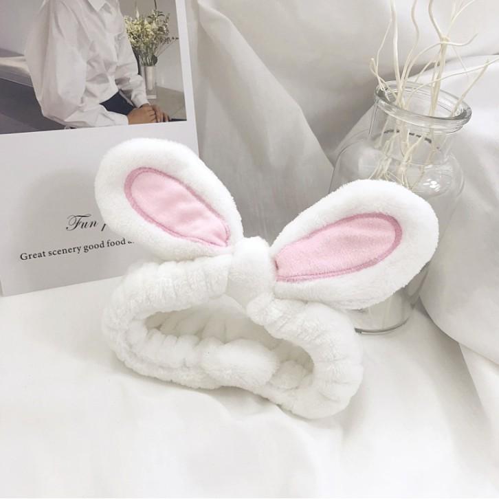 Băng Đô Tai Thỏ Đáng Yêu Phong Cách Hàn Quốc -Flower Sweet