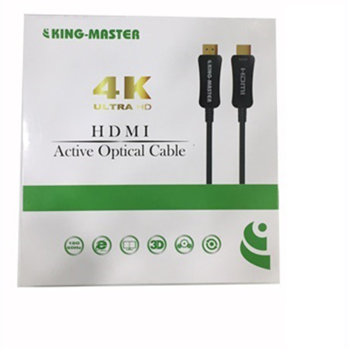 Cable HDMI Kingmaster 2.0 ( 1.5m) Active Optical KH 251,CÁP QUANG HDMI DÀI 1M5-HÀNG CHÍNH HÃNG