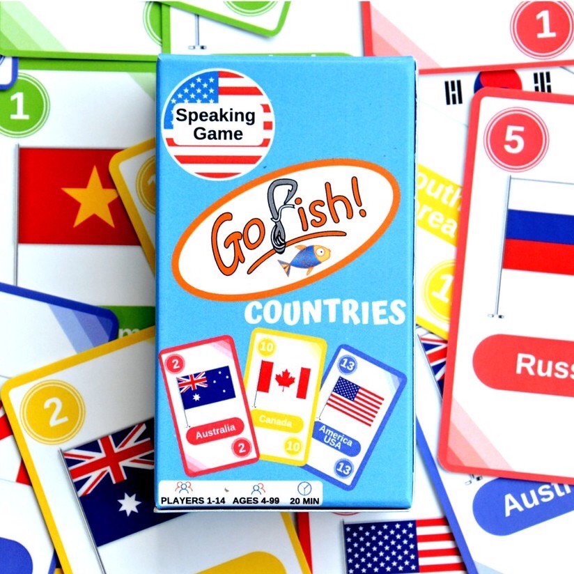 Go fish game &quot; Countries&quot;