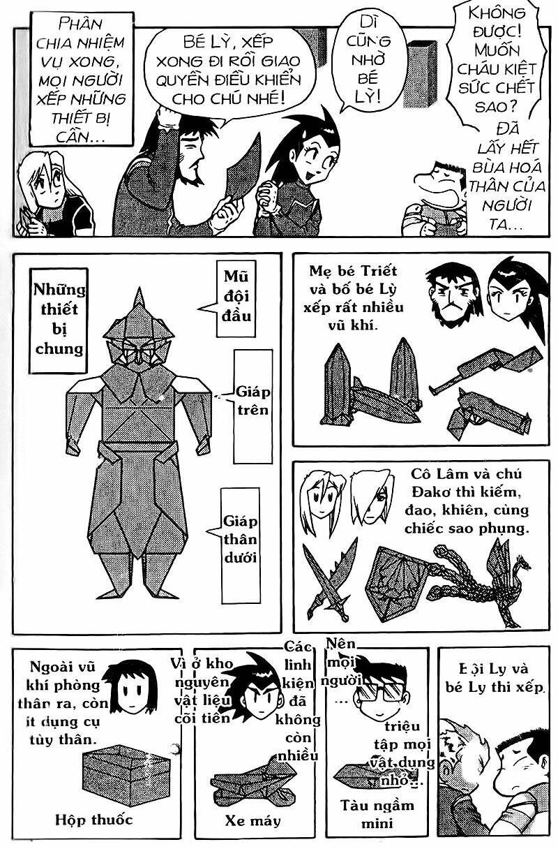 hiệp sĩ giấy - origami fighter chapter 75 22