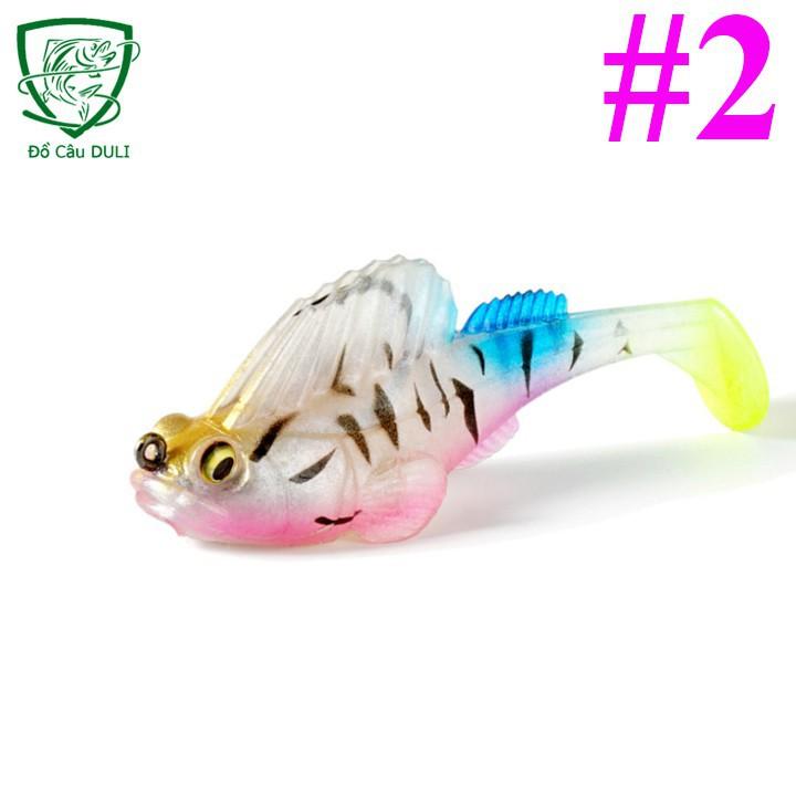 Mồi câu cá mồi mềm giả cá câu lure dấu lưỡi siêu nhạy 8cm / 14g MG-17