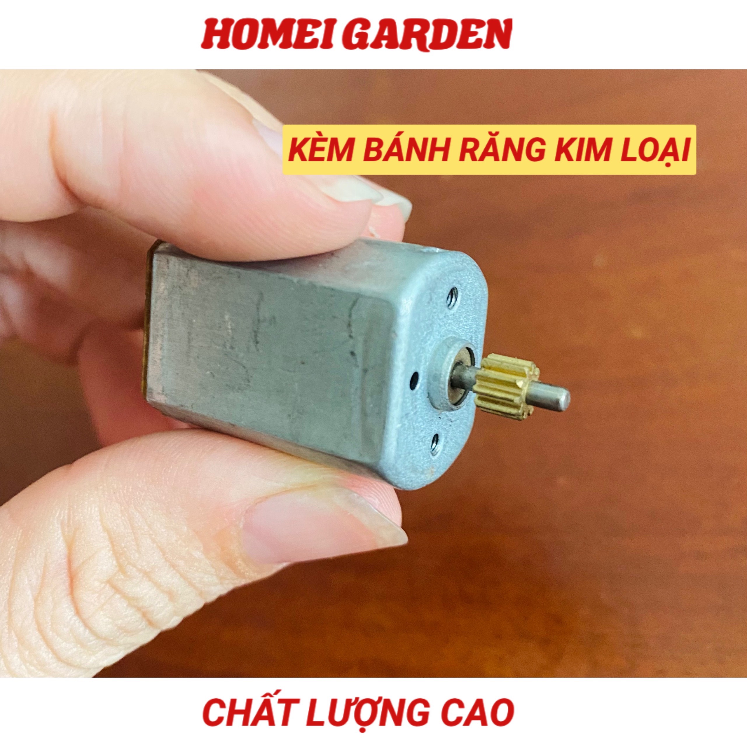 Motor mini 131 FK131SH tốc độ cao 28000 RPM bảng mạch chống nhiễu dùng cho xe điều khiển RC - D0085