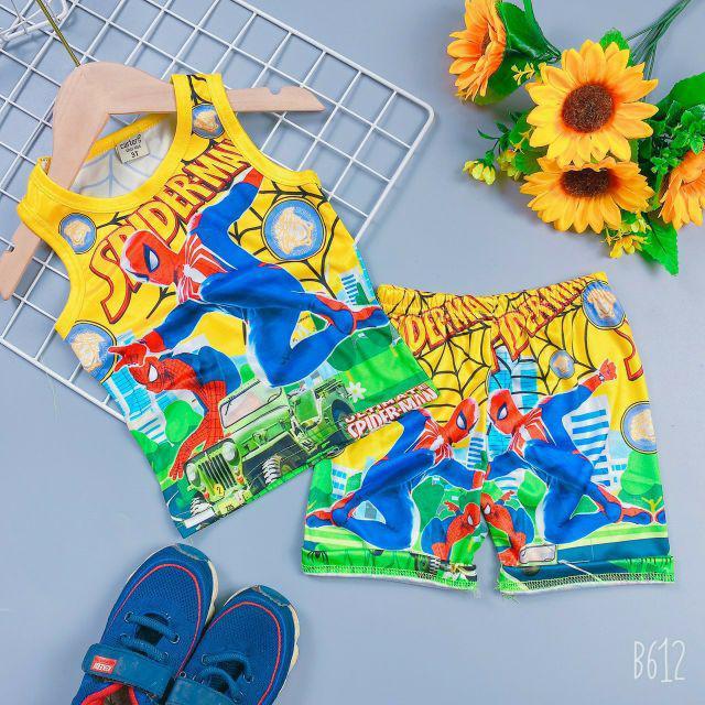 BỘ THUN 3D BÉ TRAI SIÊU CƯNG- ĐỒ BỘ TRẺ EM