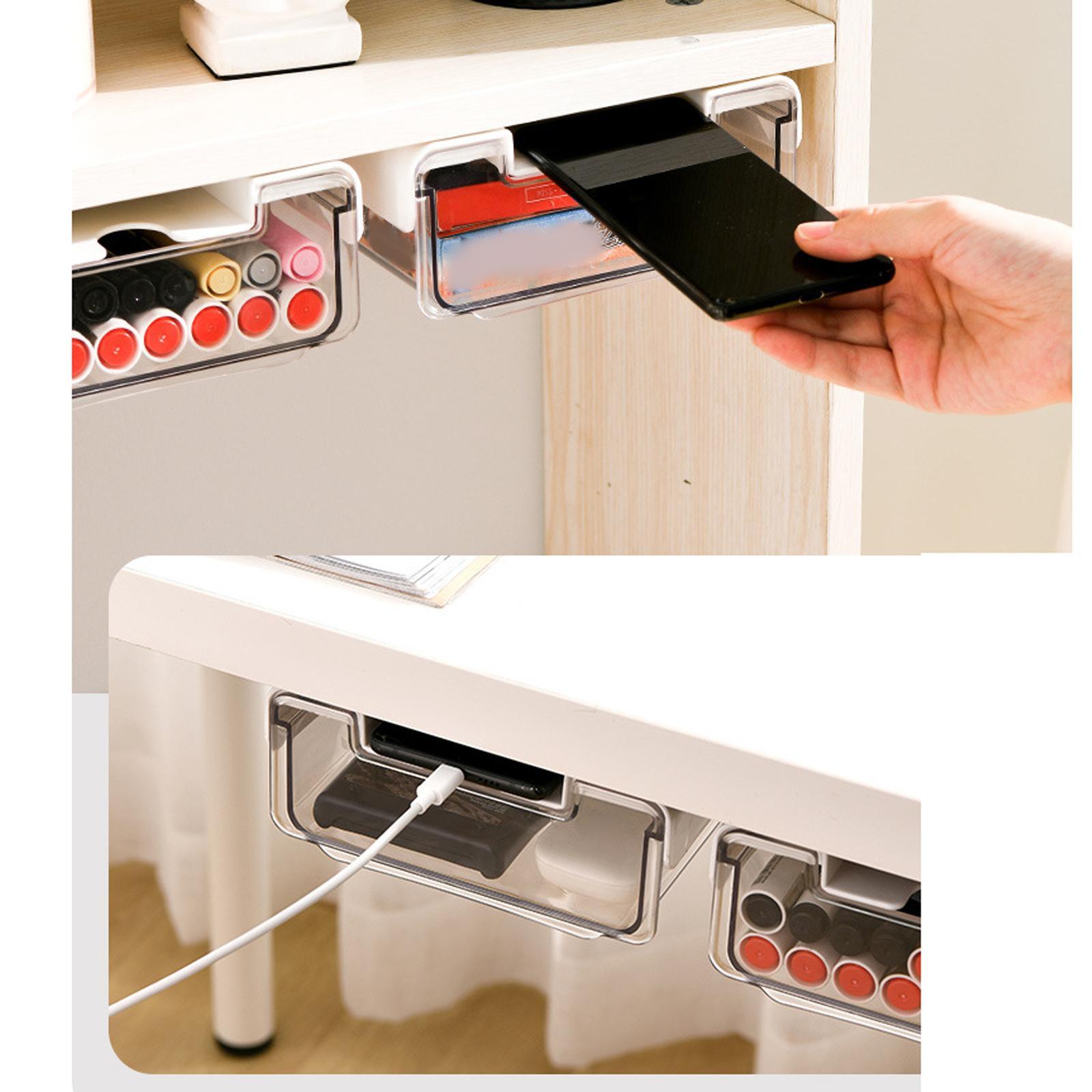 Drawer Type Storage Box Slide Out Drawer Box Small for Storage Home