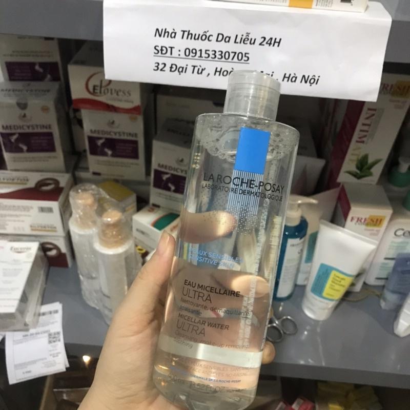 Nước tẩy trang laroche Posay cho da nhạy cảm La Roche Posay Micellar Water Ultra Sensitive Skin 400ml