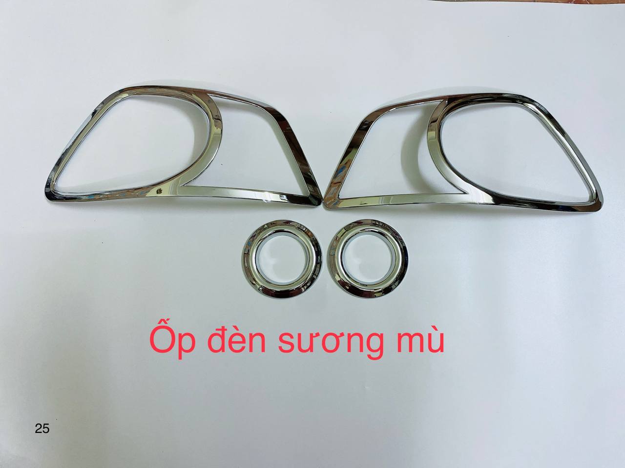 Ốp đèn gầm (đèn sương mù, đèn cản) 4 chi tiết