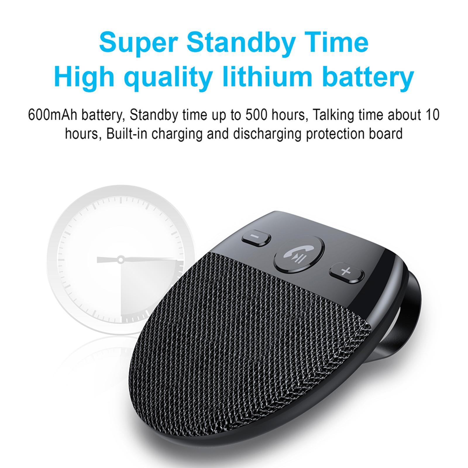 Bluetooth Car Speaker Car Kit for Handsfree Calling Talking