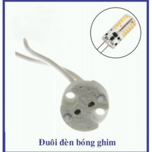 Đui đèn mắt ếch chân ghim G4, G5.3