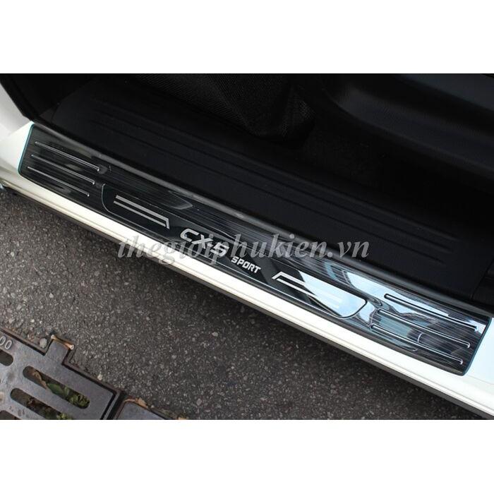 Bộ Ốp bậc, Nẹp bước chân Mazda CX-5, CX5 2018 – Mẫu Titan