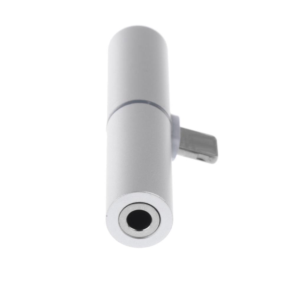 2 in1 AUX Headphone Audio Charger Adapter for   7 8 Plus X