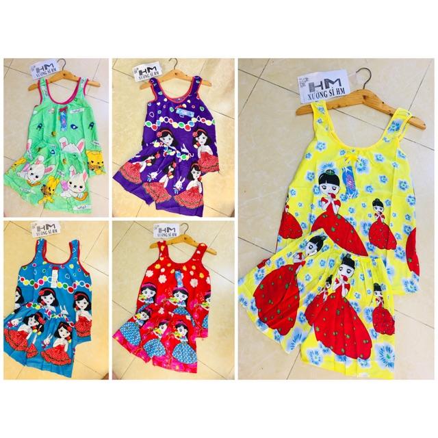 Combo 3 booj Đồ mặc nhà bộ tôn lạnh hình thật