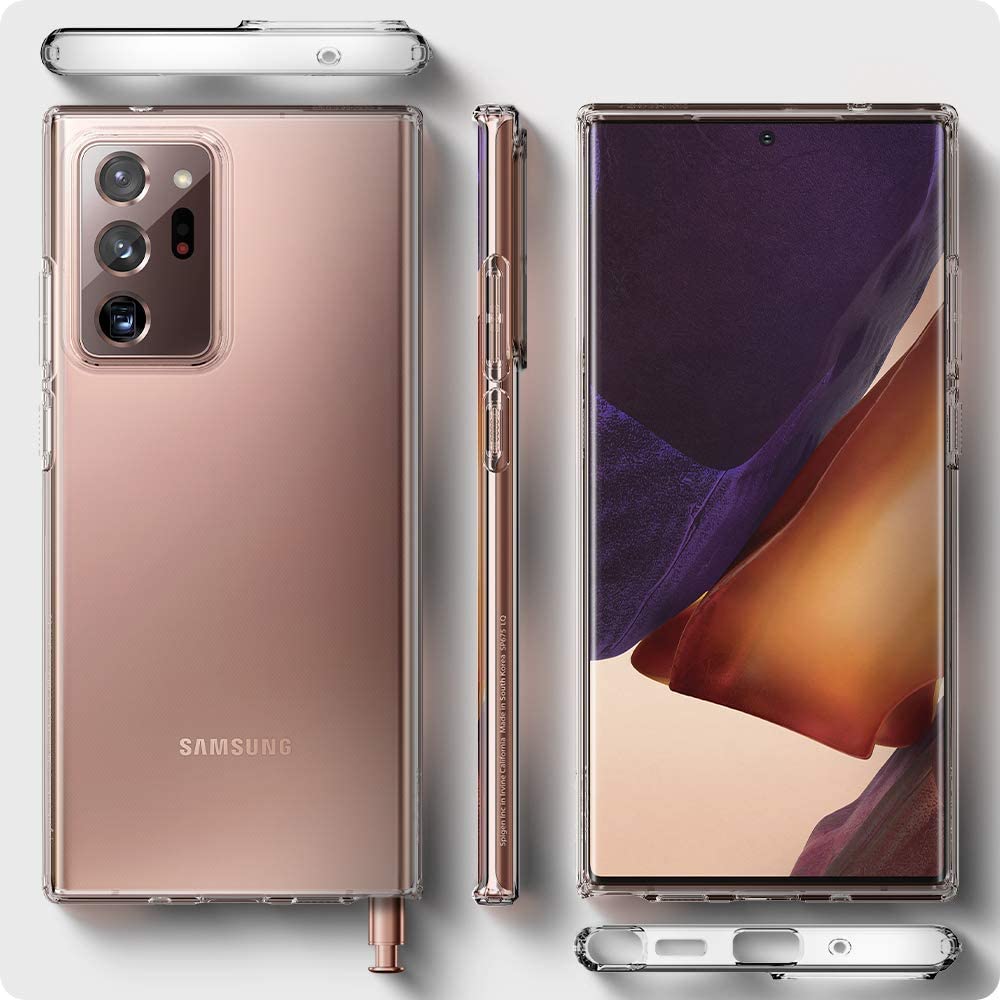 Ốp lưng silicon dẻo cho Samsung Galaxy Note 20 Ultra hiệu Ultra Thin siêu mỏng 0.6mm - Hàng nhập khẩu